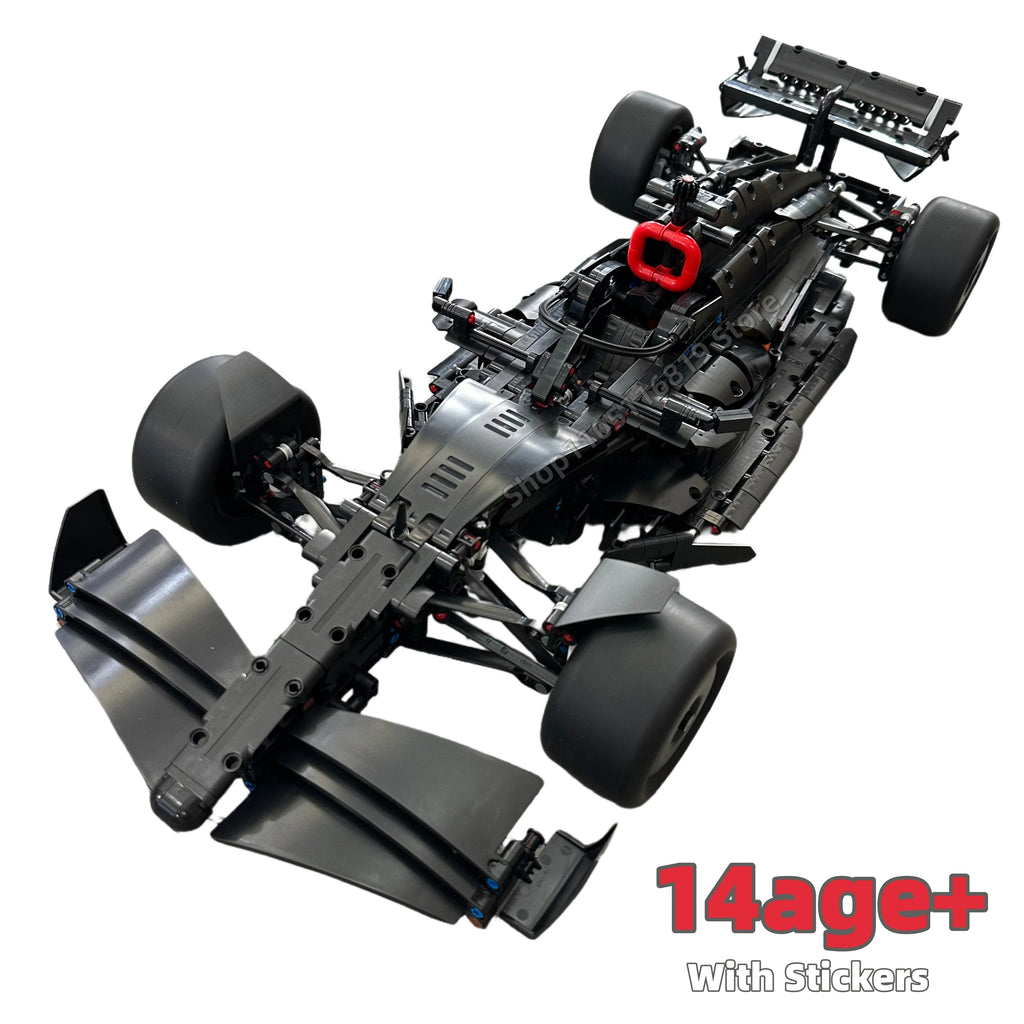 Racing Car Building Block Kit – W14, SF-24 & 42171 Models | High-Performance Super Sports Cars | DIY Toy