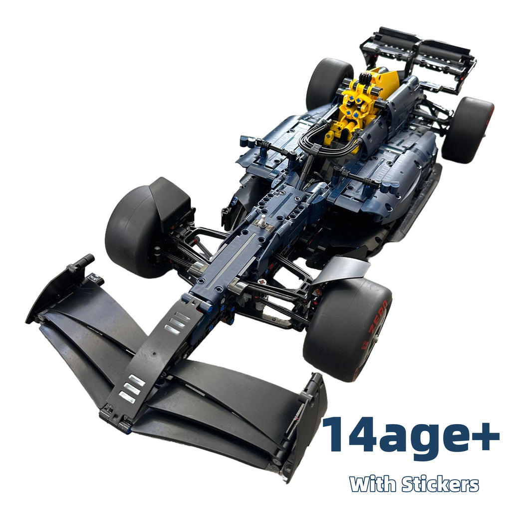 Racing Car Building Block Kit – W14, SF-24 & 42171 Models | High-Performance Super Sports Cars | DIY Toy