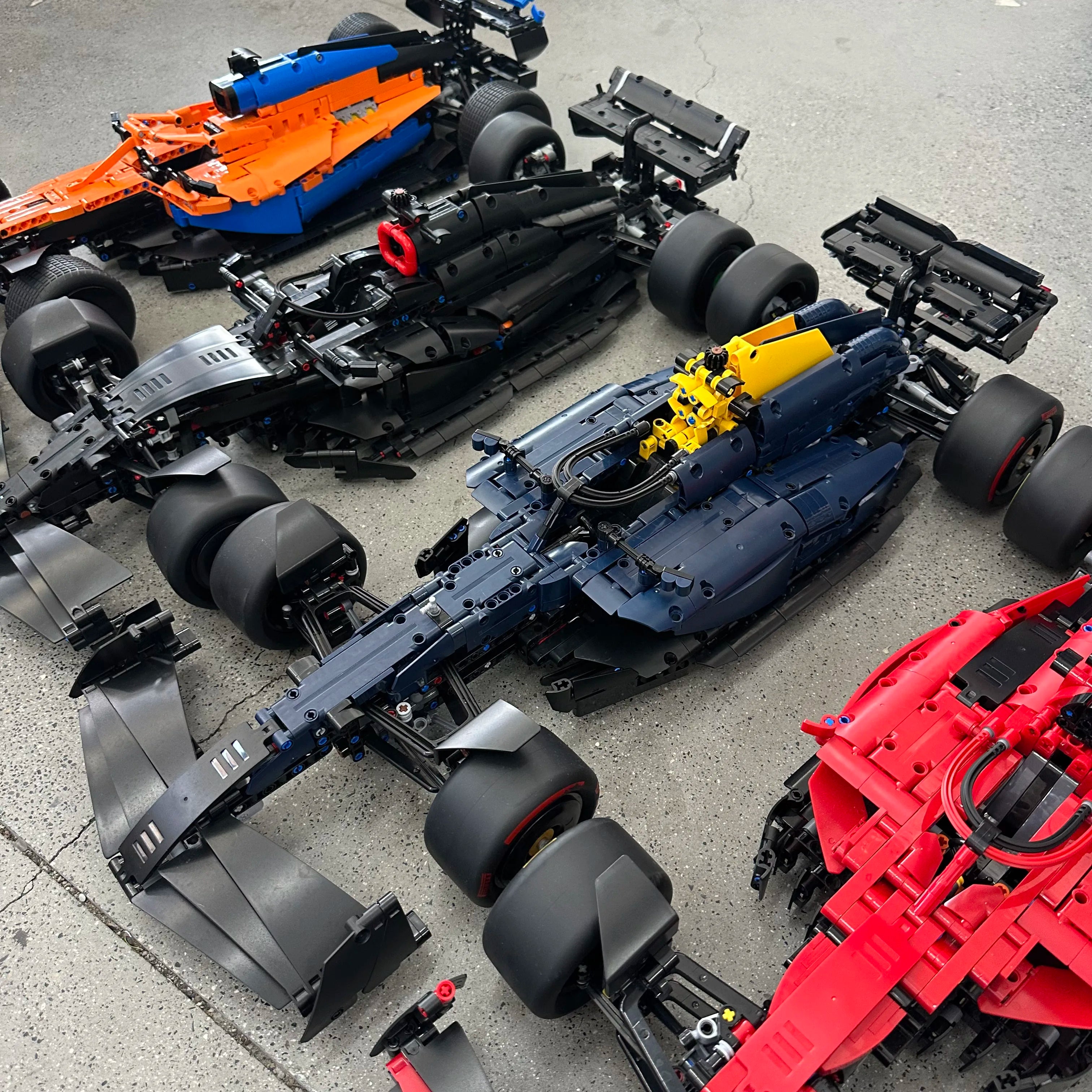 Racing Car Building Block Kit – W14, SF-24 & 42171 Models | High-Performance Super Sports Cars | DIY Toy